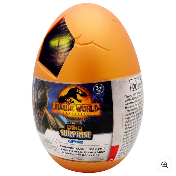 Jurassic World Captivz Dominion Surprise Dinosaur Egg