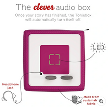 Load image into Gallery viewer, Tonies Toniebox Starter Set Audio Speaker for Kids - Purple
