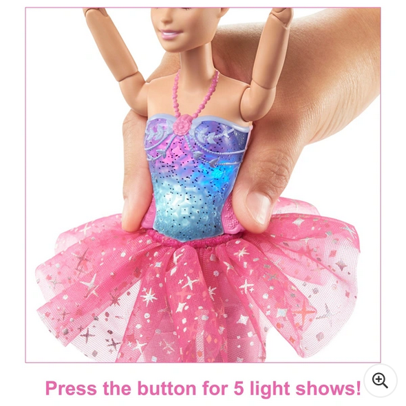 Barbie Dreamtopia Twinkle Lights Ballerina Doll