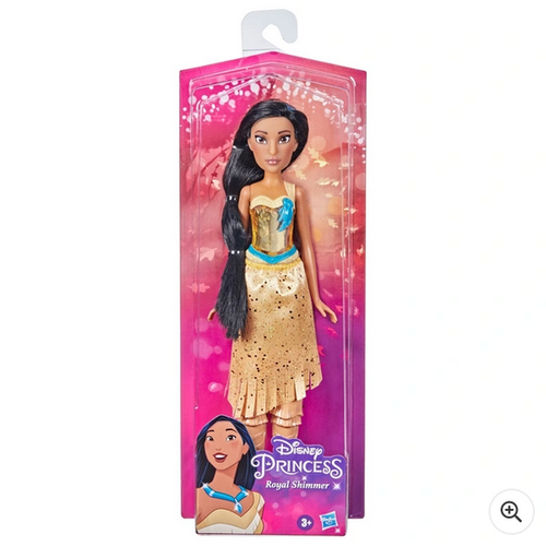 Disney Princess Royal Shimmer Pocahontas Doll with Skirt and Accessories