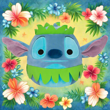 Load image into Gallery viewer, Disney Lilo &amp; Stitch 20cm Stitch in Hula Skirt Soft Plush