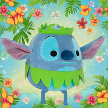 Load image into Gallery viewer, Disney Lilo &amp; Stitch 20cm Stitch in Hula Skirt Soft Plush