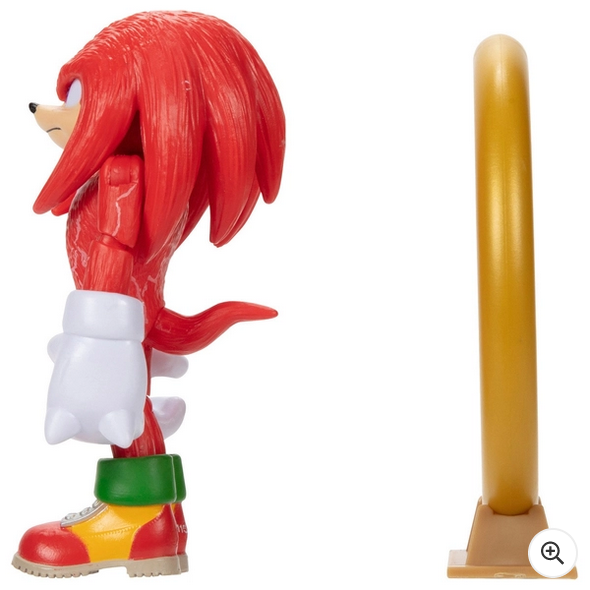 Sonic The Hedgehog 2 Movie 10cm Figures: Knuckles with Ring