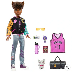 Monster High Clawd Wolf Doll with Pet and Accessories