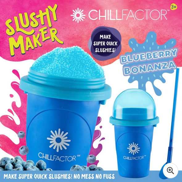 ChillFactor Slushy Maker Blueberry Bonanza Blue