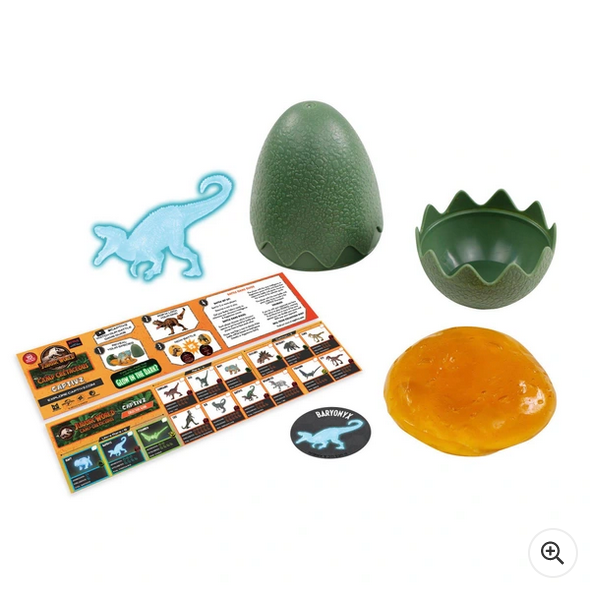 Jurassic World Captivz Camp Cretaceous Dinosaur  Slime Egg Assorted Styles