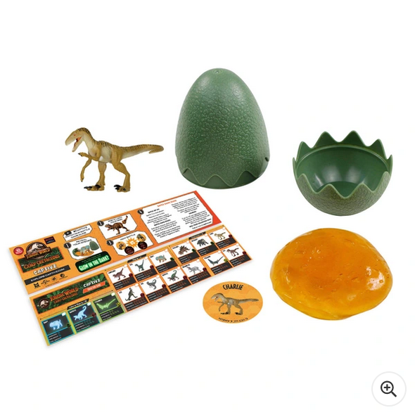 Jurassic World Captivz Camp Cretaceous Dinosaur  Slime Egg Assorted Styles