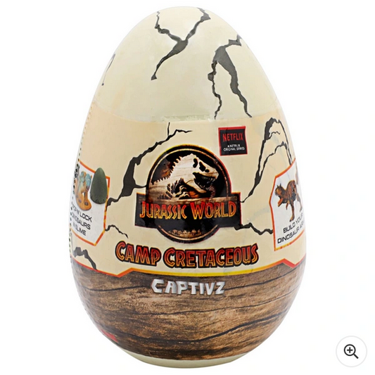 Jurassic World Captivz Camp Cretaceous Dinosaur  Slime Egg Assorted Styles