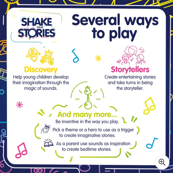 Shake Your Stories Board Family Game By Tomy