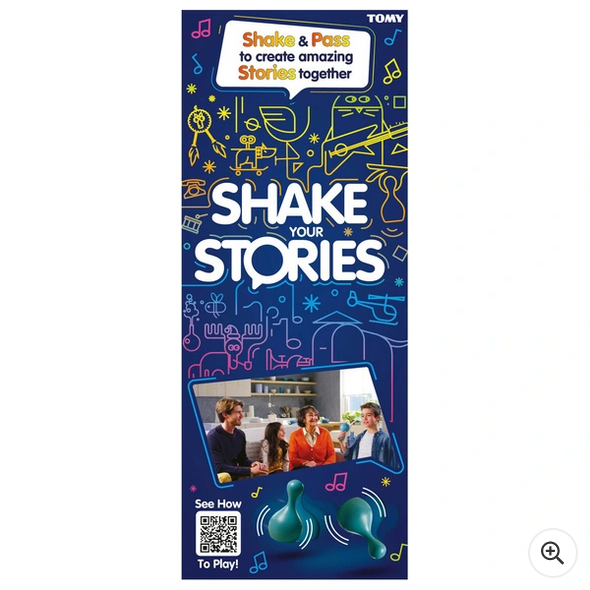 Shake Your Stories Board Family Game By Tomy