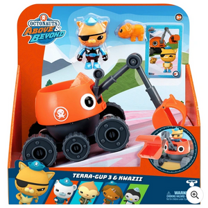 Octonauts Above & Beyond Terra Gup 3 and Kwazii