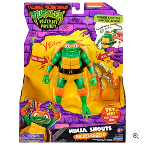 Teenage Mutant Ninja Turtles: Mutant Mayhem - Ninja Shouts Figure Michelangelo