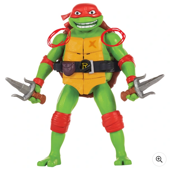 Teenage Mutant Ninja Turtles Mutant Mayhem - Ninja Shouts Figure Raphael