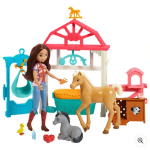 Load image into Gallery viewer, Spirit Lucky&#39;s Foal Nursery Doll and Playset with Accessories