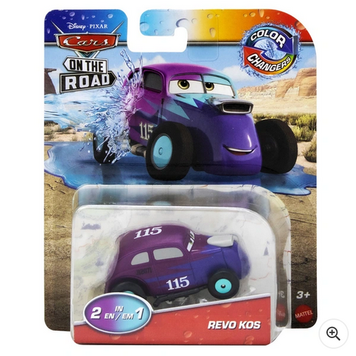 Disney Pixar Cars - Pack de 3 véhicules Color Changers -Lightning McQueen,  Mater & Jackson Storm