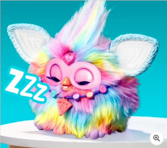 Furby Interactive Tie Dye Plush Toy