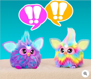 Furby Interactive Tie Dye Plush Toy