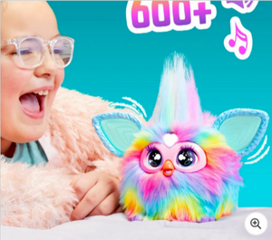 Furby Interactive Tie Dye Plush Toy