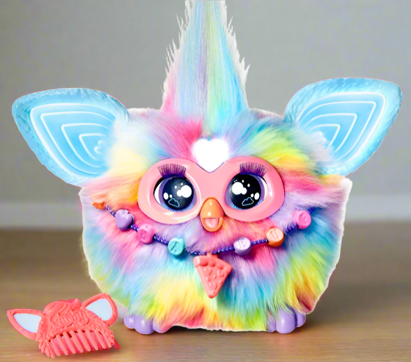 Furby Interactive Tie Dye Plush Toy