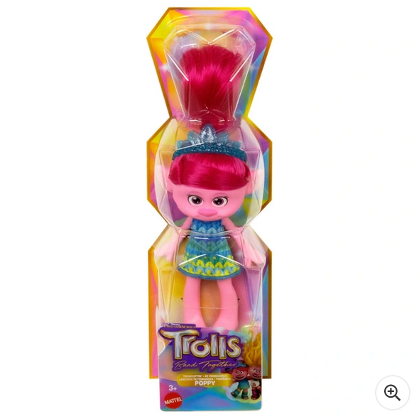 Trolls 3 Band Together Trendsettin’ Queen Poppy 20cm