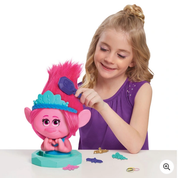 Trolls 3: Band Together Poppy Styling Head