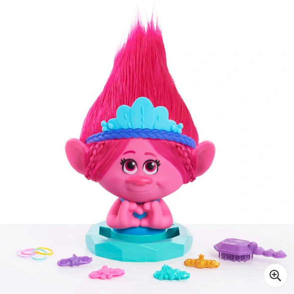 Trolls 3: Band Together Poppy Styling Head