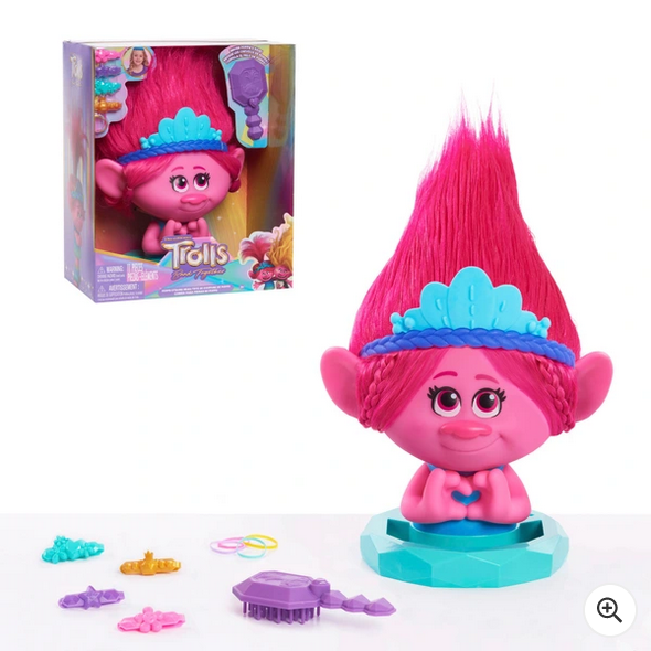 Trolls 3: Band Together Poppy Styling Head