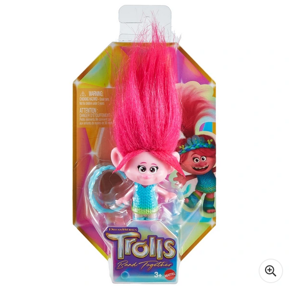 Trolls 3 Band Together Queen Poppy Small 13cm Doll