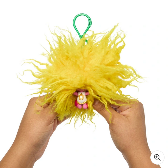 Trolls 3: Band Together Rainbow Pom Poms Keychain 1 Supplied