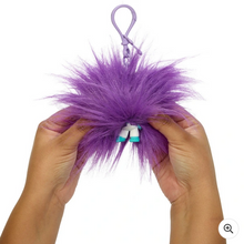 Load image into Gallery viewer, Trolls 3: Band Together Rainbow Pom Poms Keychain 1 Supplied