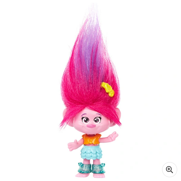 Trolls 3 Band Together Hair Pops Poppy Small 10cm Doll