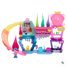 Load image into Gallery viewer, Trolls 3 Band Together Mount Rageous Playset with Queen Poppy Doll