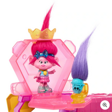 Load image into Gallery viewer, Trolls 3 Band Together Mount Rageous Playset with Queen Poppy Doll