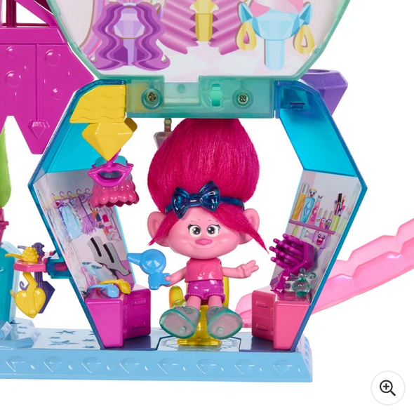 Trolls 3 Band Together Mount Rageous Playset with Queen Poppy Doll