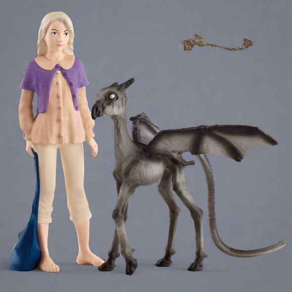 Schleich Wizarding World Harry Potter 42636 Luna Lovegood and Baby Thestral