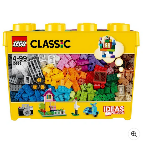 Classic LEGO 10698 Large Creative Brick Box Set with Storage LEGO Bricks Set