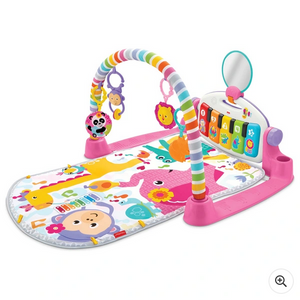 Fisher-Price Piano Baby Play Mat and Play Gym Pink