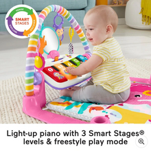 Load image into Gallery viewer, Fisher-Price Piano Baby Play Mat and Play Gym Pink