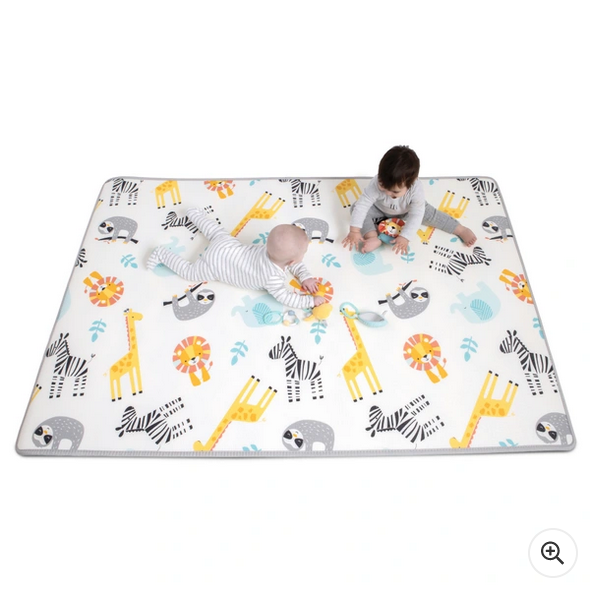 BabyZee Reversible Safari Play Mat