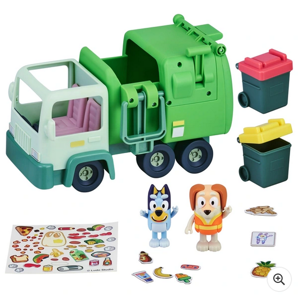 Bluey - Garbage Truck Playset