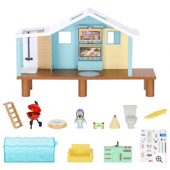 Bluey's Beach Cabin Playset