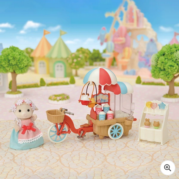 Sylvanian Popcorn  Trike Playset