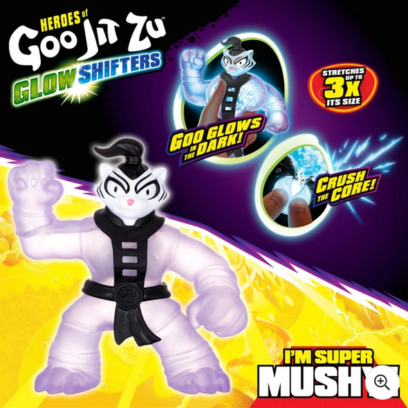 Heroes of Goo Jit Zu Glow Shifters Bengal