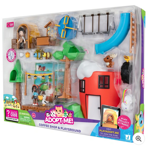 Adopt Me! Coffee Shop and Playground Playset