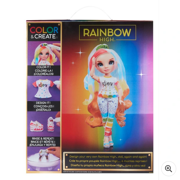 Rainbow High Colour & Create Fashion DIY Doll