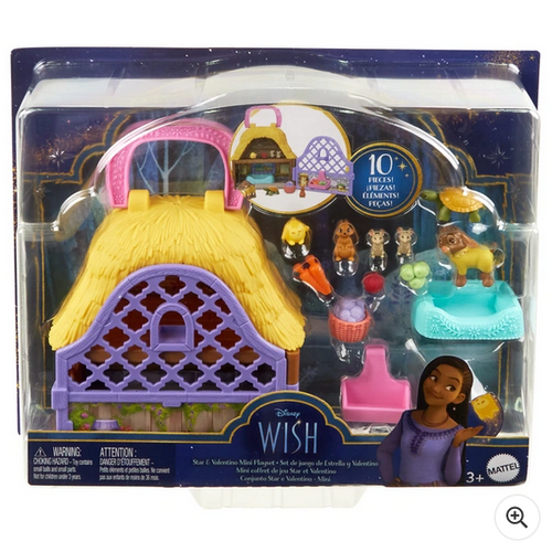 Disney Wish Star & Valentino Small Doll Playset