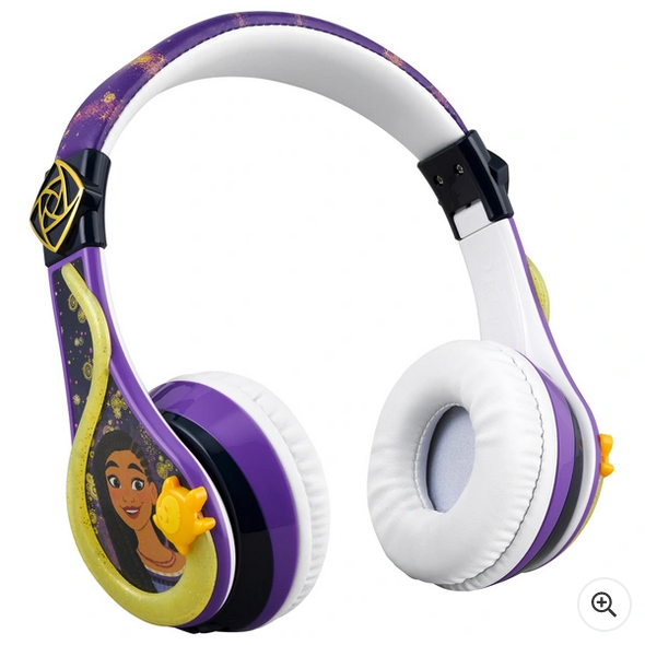 Disney Wish Kids' Wireless Bluetooth Headphones