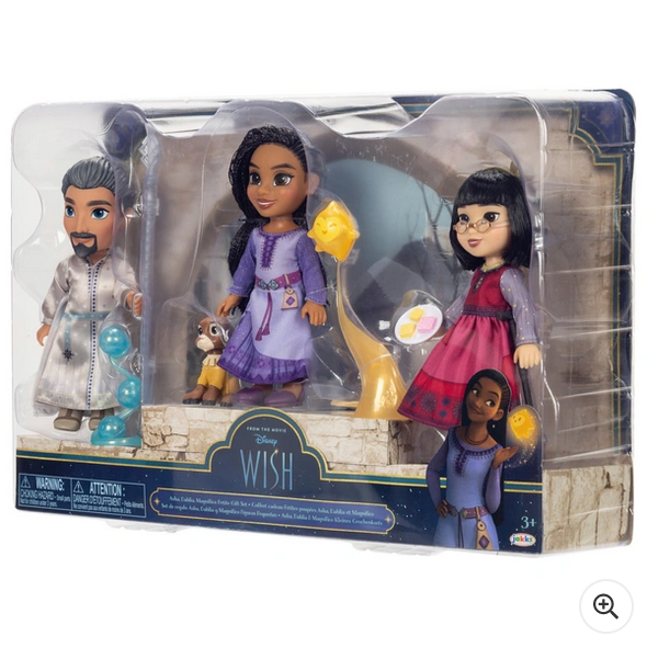 Disney Wish Petite 3 Figure Gift Set