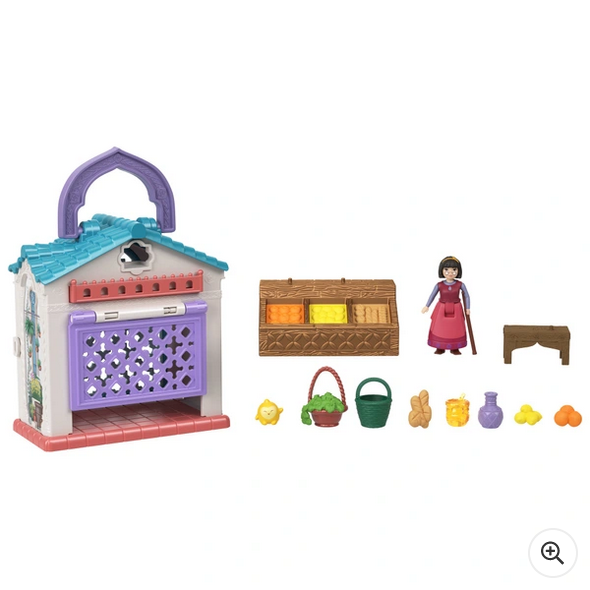 Disney Wish Dahlia’s Rosas Market Small Doll Playset