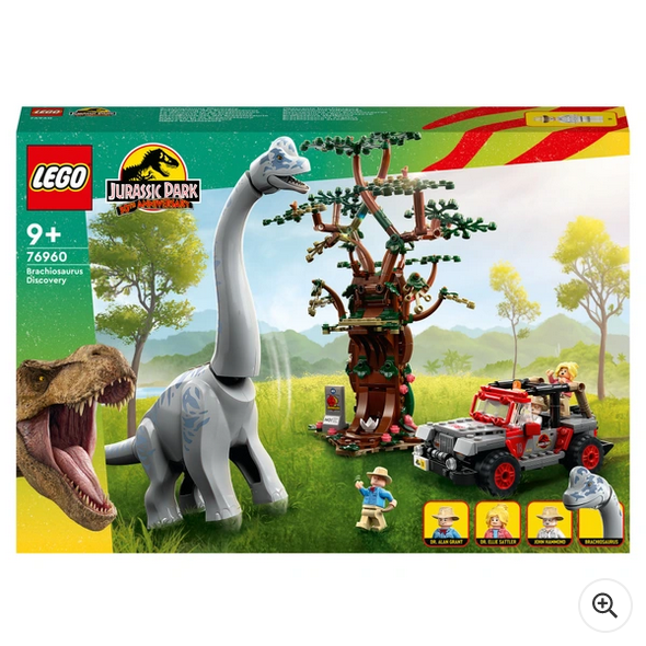 Jurassic Park LEGO 76960 Brachiosaurus Discovery Dinosaur Jurassic World Set